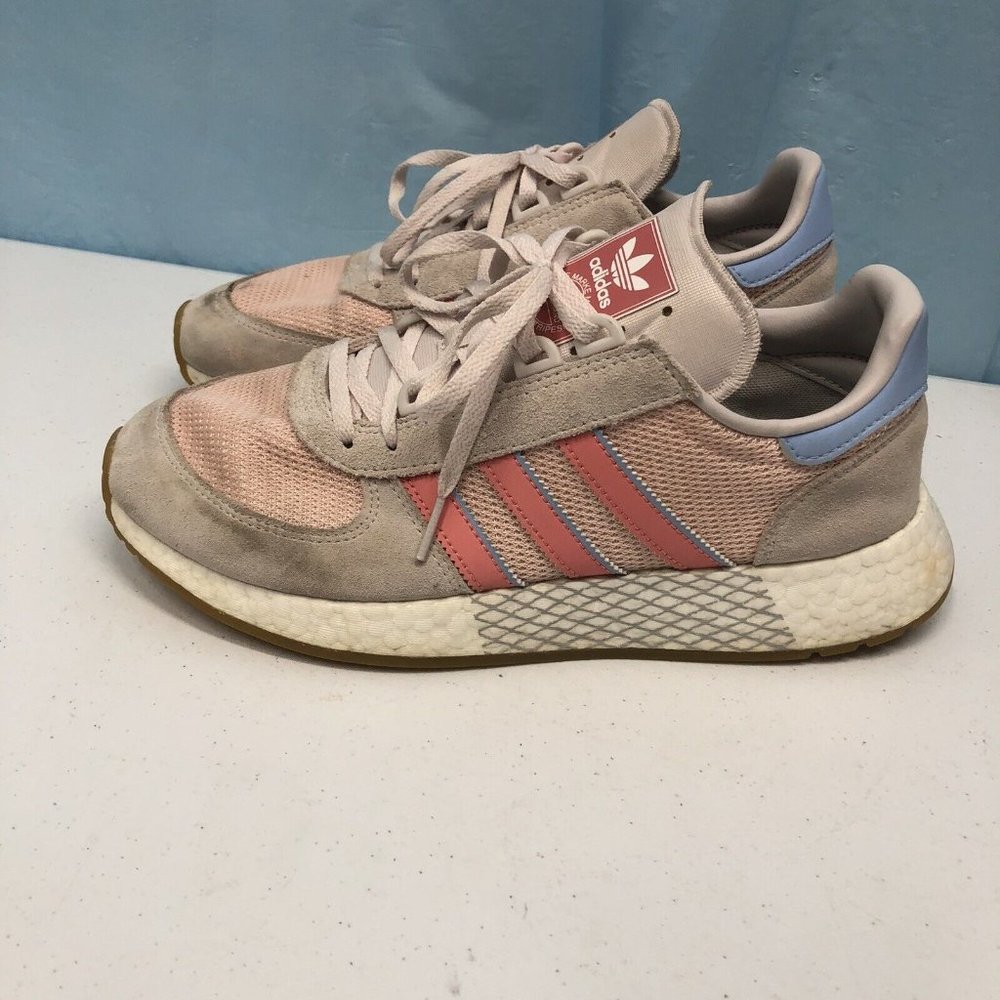 ADIDAS MARATHON TECH BOOST Womens Pink EE4944 Athletic Running Shoes size 9.5